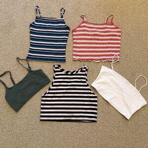 BUNDLE - 6 Crop Tops